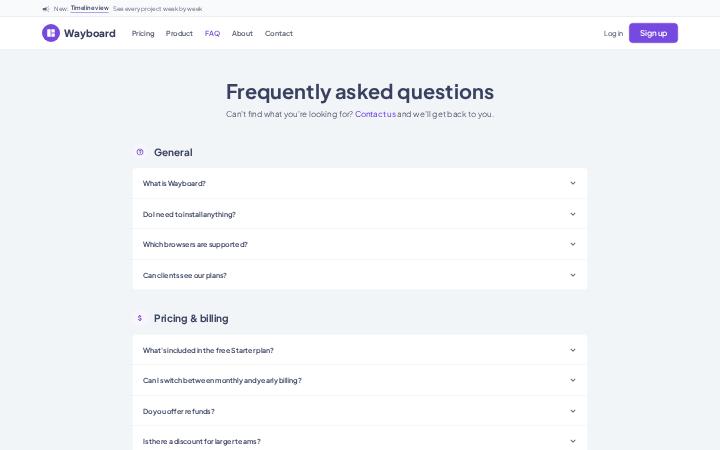 Wayboard, FAQ